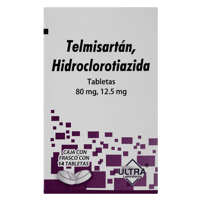 Telmisartan / Hidroclorotiazida 80 / 12.5 Mg 14 Tab