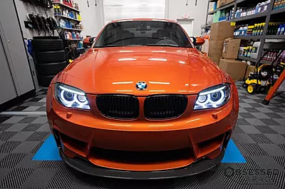 Pre-Built Round Ring Retrofit – E82 E88 LCI 1 Series (2011–2013 Xenon Only)