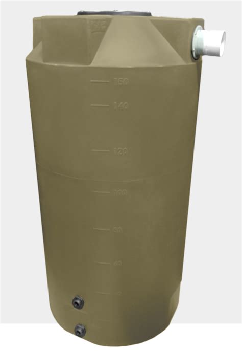 Snyder Industries 300 Gallon Mocha Vertical Water Tank Snyder Industries 300 Gallon Mocha Vertical Water Tank