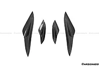 BMW M3 KA Style Carbon Fiber Front Canards (2008β2012 E90/E92/E93)
