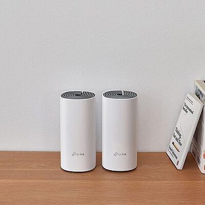 two-unit M4 mesh network