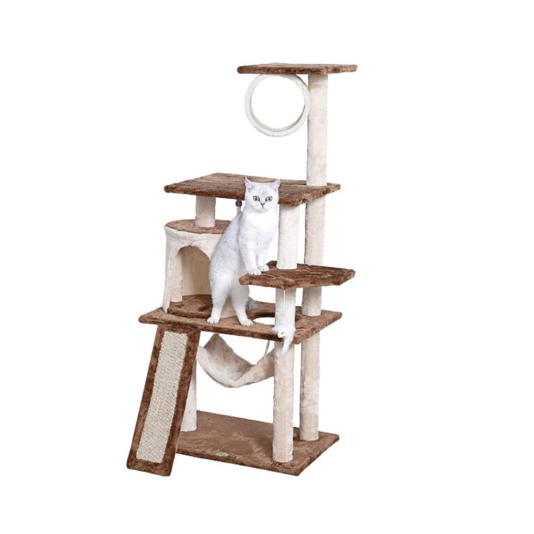 Go Pet Club 53″ Kitten Cat Tree Condo with Scratching Board Go Pet Club 53″ Kitten Cat Tree Condo with Scratching Board