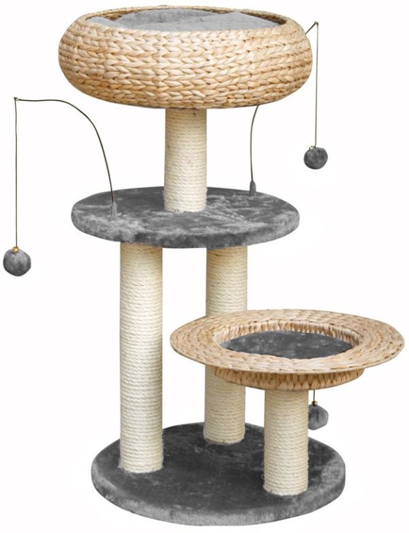 LORENZ Cat Play Tower - Grey LORENZ Cat Play Tower - Grey