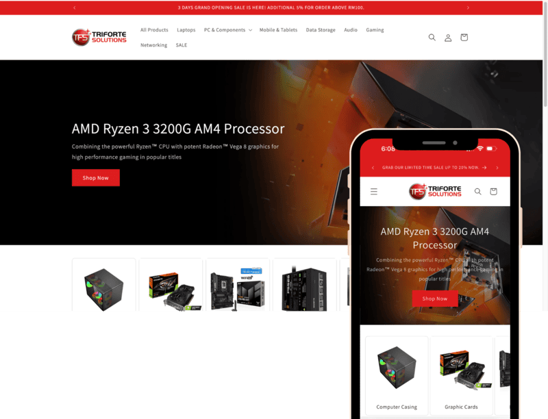 Shopify Website Design & Development - Growth Shopify Website Design & Development - Growth