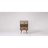 Tribal Bedside Table Tribal Bedside Table