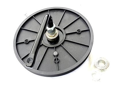 True Fitness Z5R Recumbent Bike Crank Axle Pulley Assembly p/n 9BZ50004 True Fitness Z5R Recumbent Bike Crank Axle Pulley Assembly p/n 9BZ50004