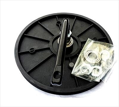 True Fitness Z5R Recumbent Bike Crank Axle Pulley Assembly p/n 9BZ50004 True Fitness Z5R Recumbent Bike Crank Axle Pulley Assembly p/n 9BZ50004