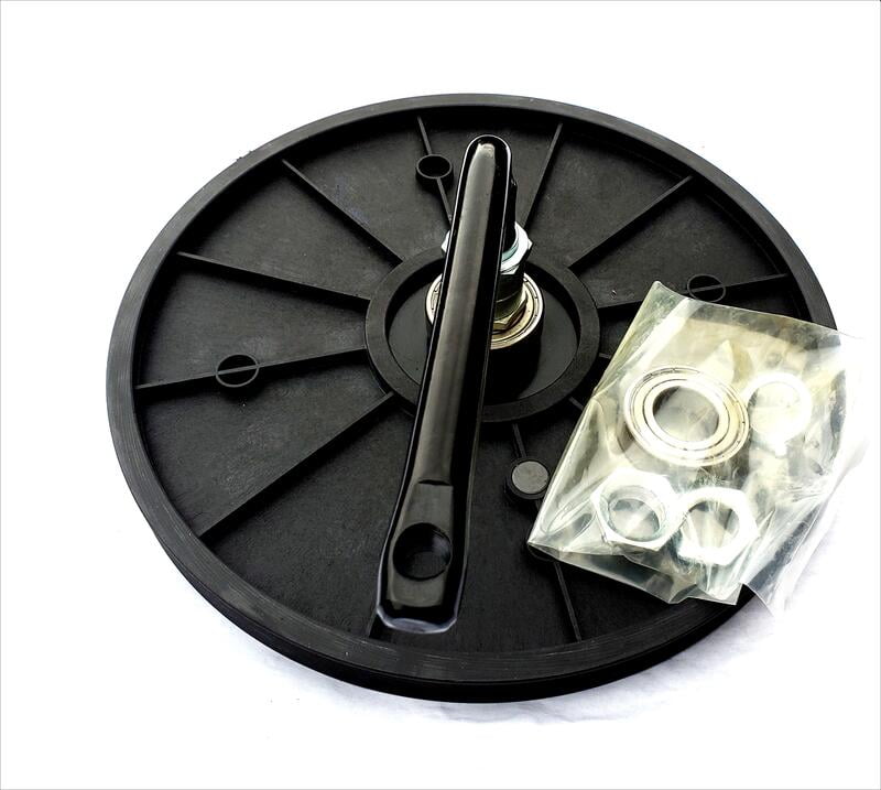 True Fitness Z5R Recumbent Bike Crank Axle Pulley Assembly p/n 9BZ50004 True Fitness Z5R Recumbent Bike Crank Axle Pulley Assembly p/n 9BZ50004
