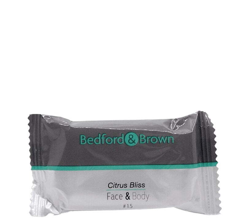 Bedford & Brown Citrus Jabon Facial y Corporal #1.5 - 500 Piezas/Caja Bedford & Brown Citrus Jabon Facial y Corporal #1.5 - 500 Piezas/Caja