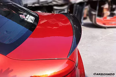 2008–2013 BMW E82 1M RZ Style Carbon Fiber Trunk Spoiler