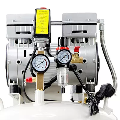 Waldent TurboX Pro Air Compressor 1.1HP- Round Tank (WAC-110-TP-RT) Waldent TurboX Pro Air Compressor 1.1HP- Round Tank (WAC-110-TP-RT)
