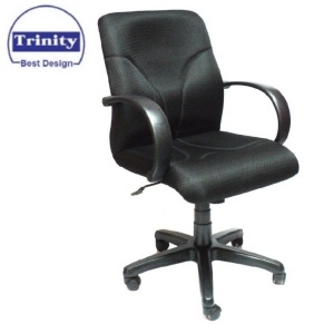 'MOON' MEDIUM BACK CHAIR TYMB67-BLACK 'MOON' MEDIUM BACK CHAIR TYMB67-BLACK