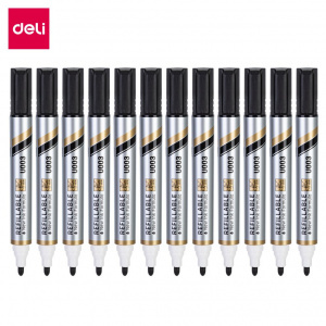 DELI U00320 WBD REFILABLE MKR BULLET BK DELI U00320 WBD REFILABLE MKR BULLET BK
