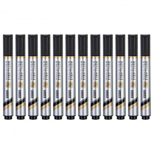 DELI U00320 WBD REFILABLE MKR BULLET BK DELI U00320 WBD REFILABLE MKR BULLET BK