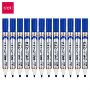 DELI U00330 WBD REFILABLE MKR BULLET BLU DELI U00330 WBD REFILABLE MKR BULLET BLU