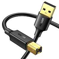 UGREEN US135 USB 2.0 to USB-B Printer Cable, 480Mbps - 1.5m