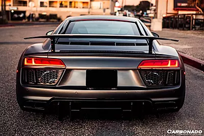 2016–2019 Audi R8 VRS Style Carbon Fiber Rear Diffuser | Coupe & Spyder Aero Upgrade