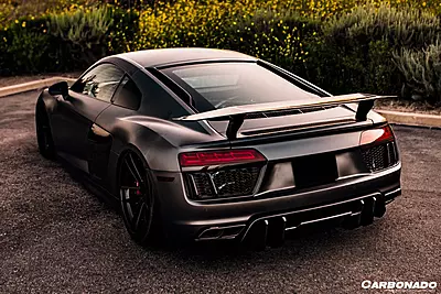 2016–2019 Audi R8 VRS Style Carbon Fiber Rear Diffuser | Coupe & Spyder Aero Upgrade