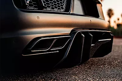 2016–2019 Audi R8 VRS Style Carbon Fiber Rear Diffuser | Coupe & Spyder Aero Upgrade