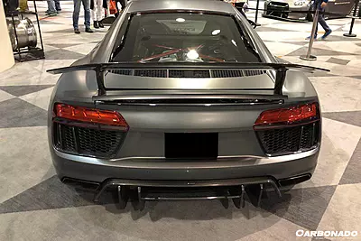 2016–2019 Audi R8 VRS Style Carbon Fiber Rear Diffuser | Coupe & Spyder Aero Upgrade