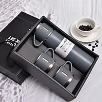 Vacuum Flask with Cups Vacuum Flask with Cups