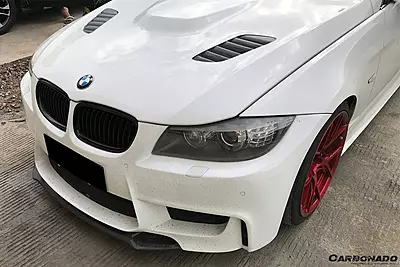 BMW 3 Series E90 LCI VRS Style Carbon Fiber Hood (2008–2012)