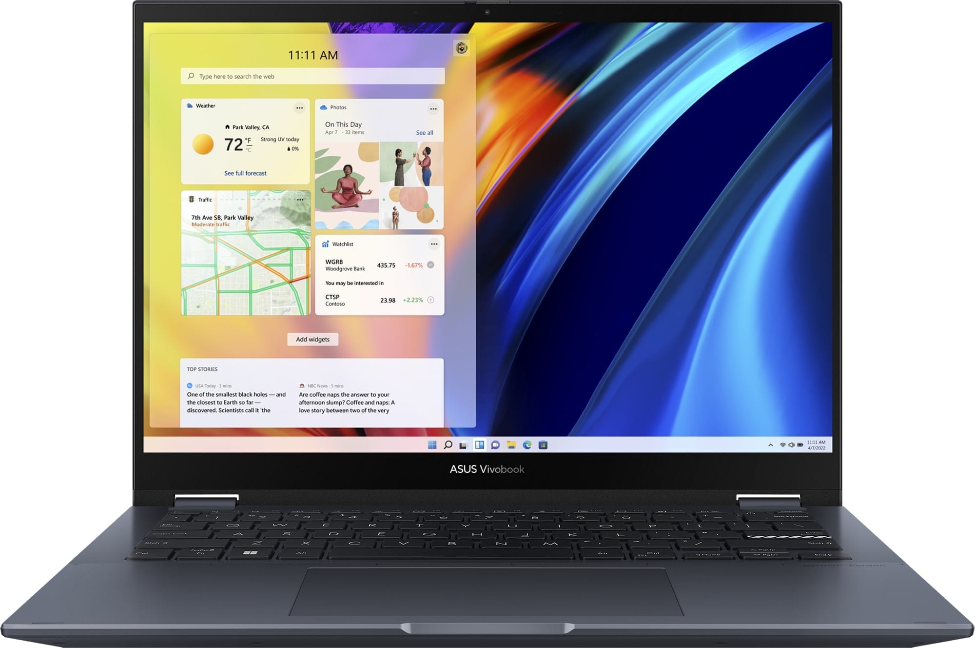 ASUS Vivobook S Flip|TN3402YA-O516512BL0W|14'' OLED WQXGA+|BLUE|R5-7430U|16GB DDR4(SD+OB)|512GB PCIe SSD|Stylus|NumberPad|WIN11H