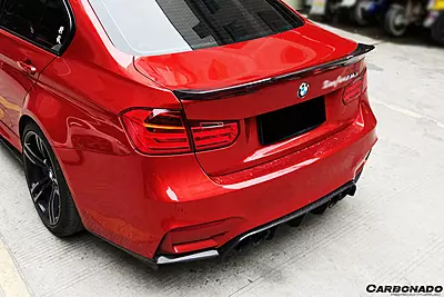 2014–2020 BMW M3 F80 / 3 Series F30 F35 VRS Style Carbon Fiber Trunk Spoiler