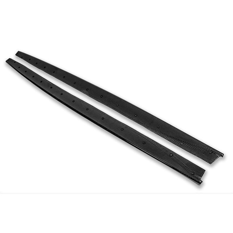 BMW F30 3-Series M-Sport Carbon Fiber Side Skirts Rocker Panels (2012–2018)