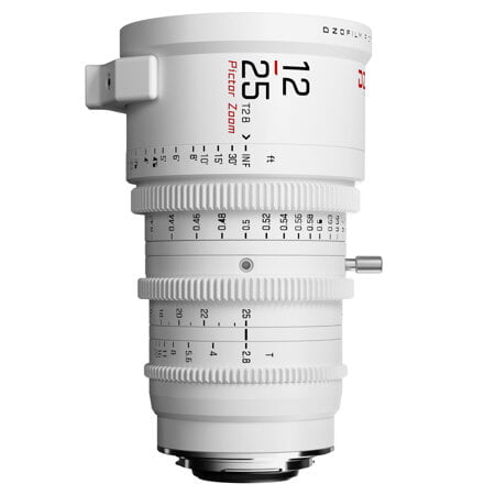 DZOFILM Pictor 12-25mm T2.8 Cine Zoom Lens for PL and EF Mount  (White)