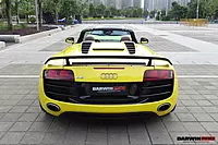 2010–2015 Audi R8 Spyder GT Style Carbon Trunk Spoiler | CFRP + DryCF