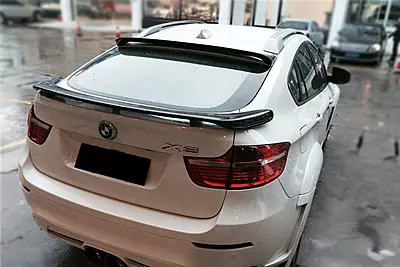 2008–2014 BMW E71 X6 & X6M HM Style Carbon Fiber Roof Spoiler