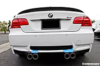 2008β2012 BMW M3 E92 MP Style Carbon Fiber Trunk Spoiler