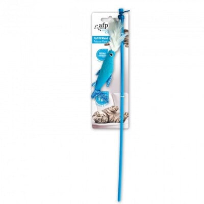 ALL FOR PAWS FISH'N WAND - BLUE