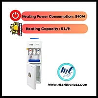 Energy-efficient water dispenser with a small cooling cabinet..