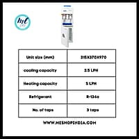 Specification of Atlantis Sky Water Cooler | Built-in Fridge | HCN