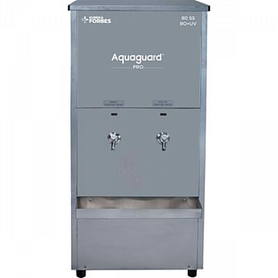 Aquaguard Pro Pure Chill 80 SS RO UV CuZn commercial water cooler