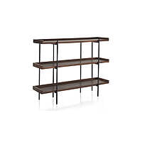 Juan Three Shelf Bookcase Juan Three Shelf Bookcase