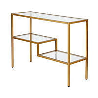Stockton Golden Metal Frame Console Table