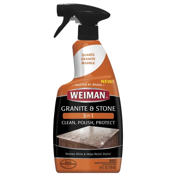 Weiman Granite & Stone 3-in-1 Clean, Polish & Protect 24 fl. oz