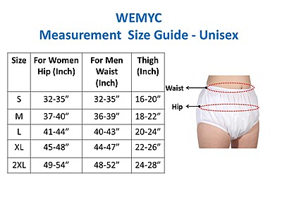 Adult Waterproof pants / Protective Swim brief - Unisex Adult Waterproof pants / Protective Swim brief - Unisex
