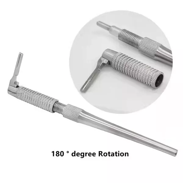 Waldent Scalpel Handle Rotatable 180° NO.3 (9/114) Waldent Scalpel Handle Rotatable 180° NO.3 (9/114)