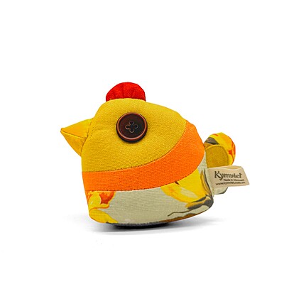 Gà Tài Lộc Con - Thủ Công Nhồi Bông, Vải Cotton