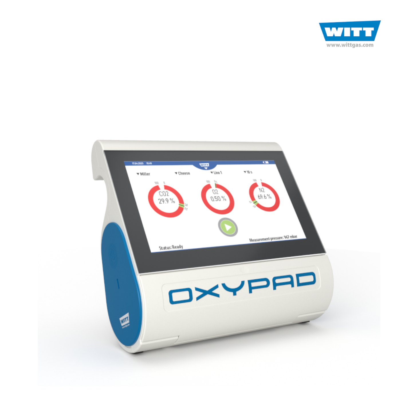 GAS ANALYSER OXYPAD for O2