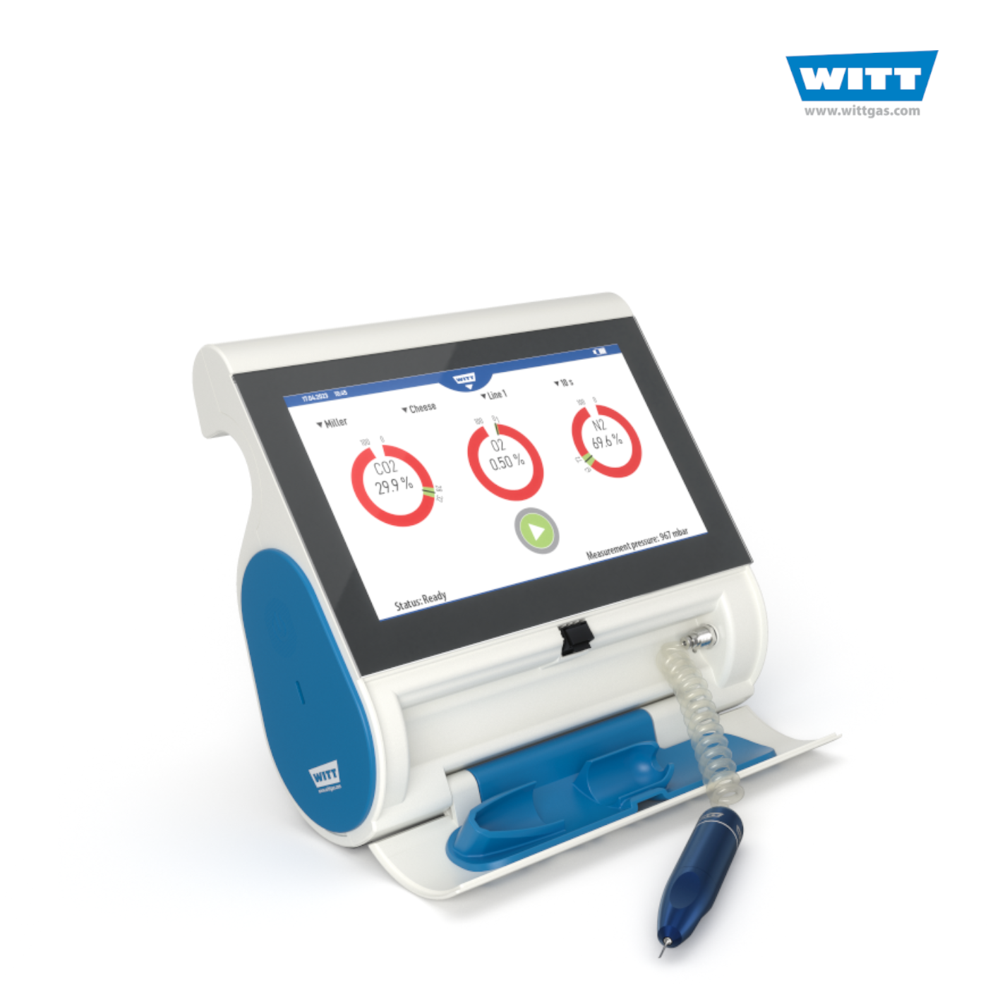GAS ANALYSER OXYPAD for O2/CO2 GAS ANALYSER OXYPAD for O2/CO2