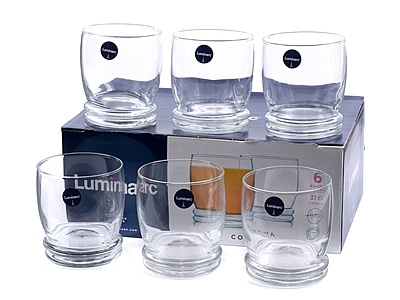 Cortina 31 CL طقم كاسات عصير لومينارك 6 كاسات Cortina 31 CL طقم كاسات عصير لومينارك 6 كاسات
