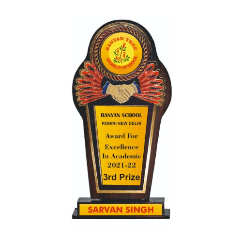 wooden Trophy BB301