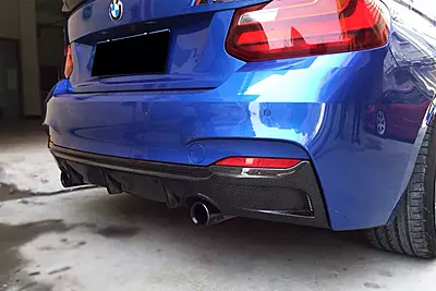 BMW 2 Series F22 & F23 EXOT Style Rear Lip – M-Tech Only (2014–2021)
