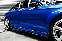 2019–2020 Audi RS3 BKSS Style Carbon Fiber Side Skirts Under Board | Aero & Styling Upgrade