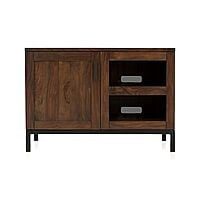 Rustic Wood TV Cabinet | Compact Media Console with Storage Rustic Wood TV Cabinet | Compact Media Console with Storage